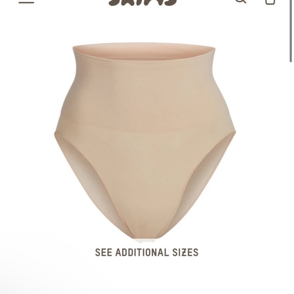 Skims Core Control Solution-wear Brief